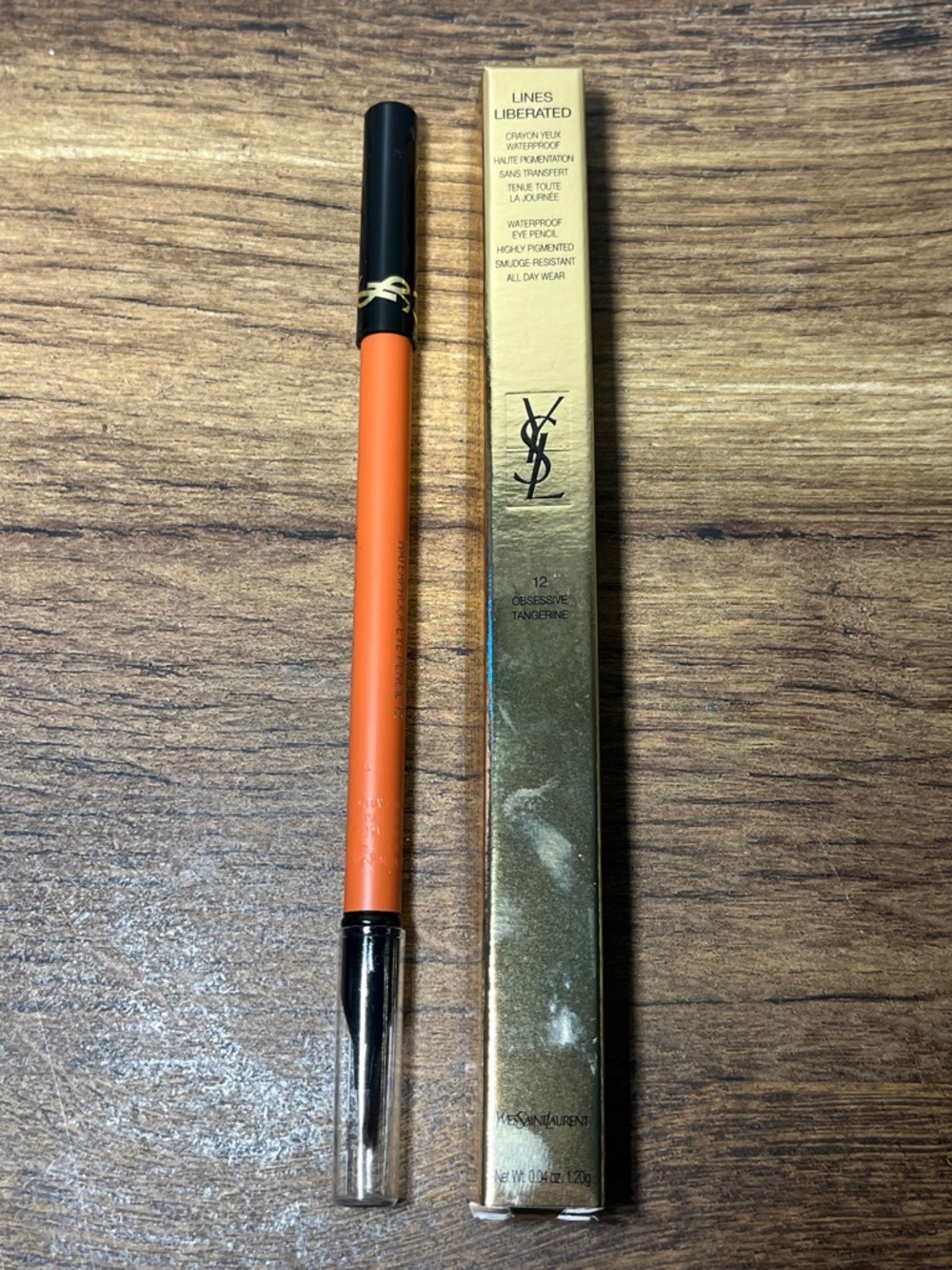 Yves Saint Laurent Waterproof Obsessive Tangerine Eyeliner Pencil -